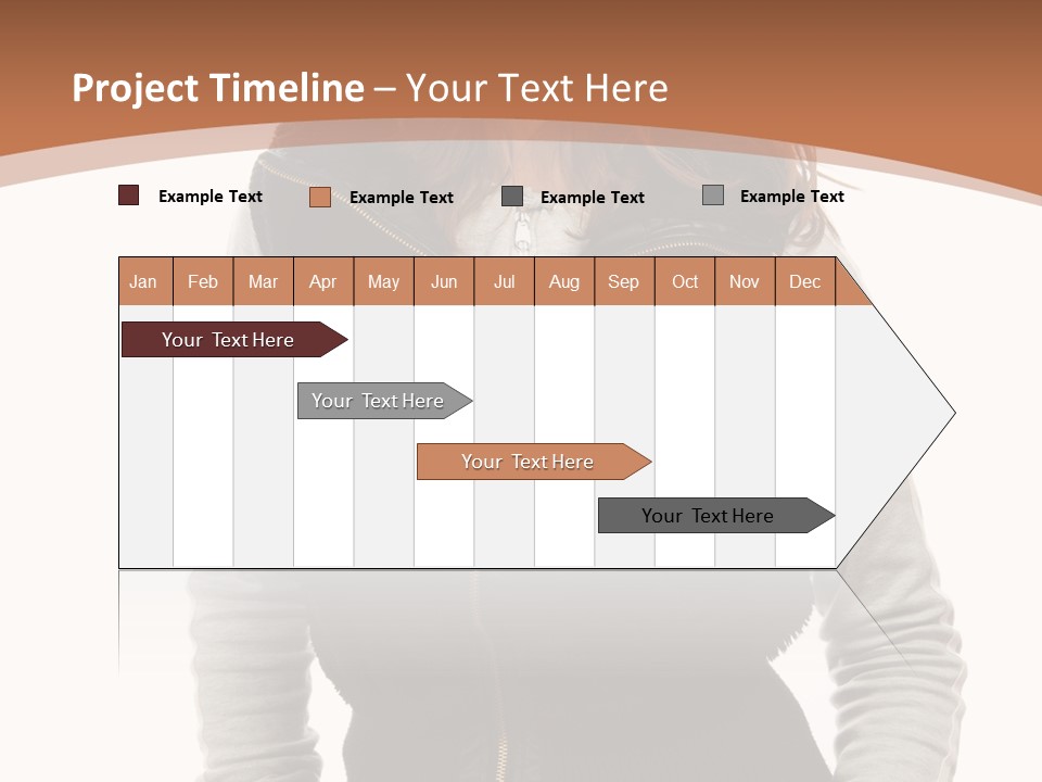 Skin Female Sleeves PowerPoint Template