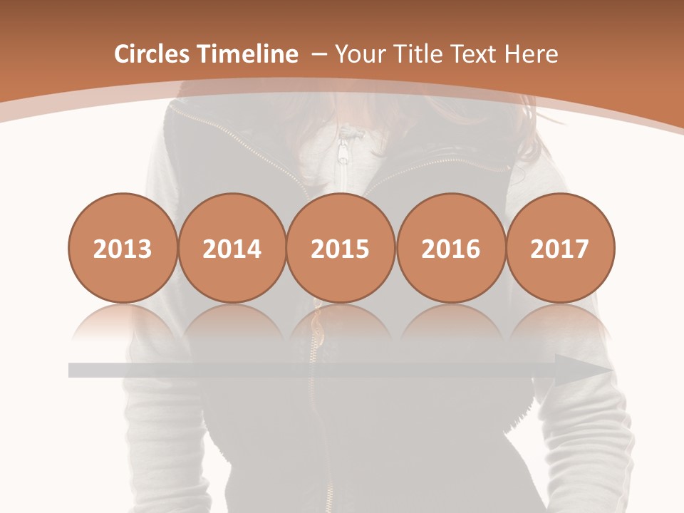 Skin Female Sleeves PowerPoint Template