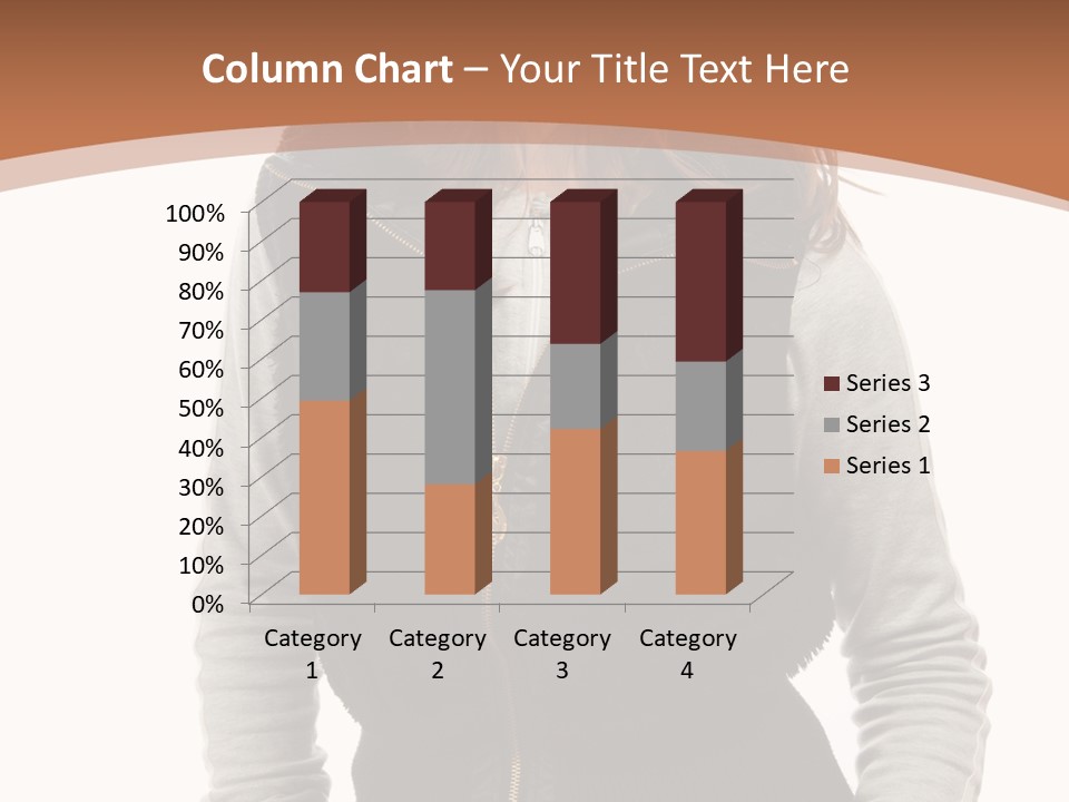 Skin Female Sleeves PowerPoint Template