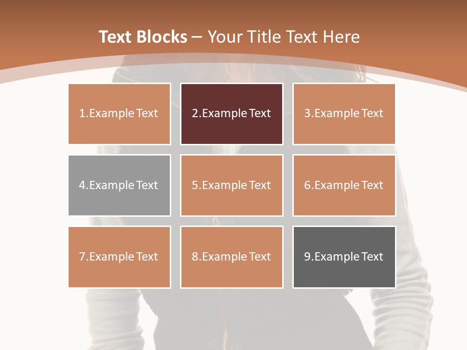 Skin Female Sleeves PowerPoint Template