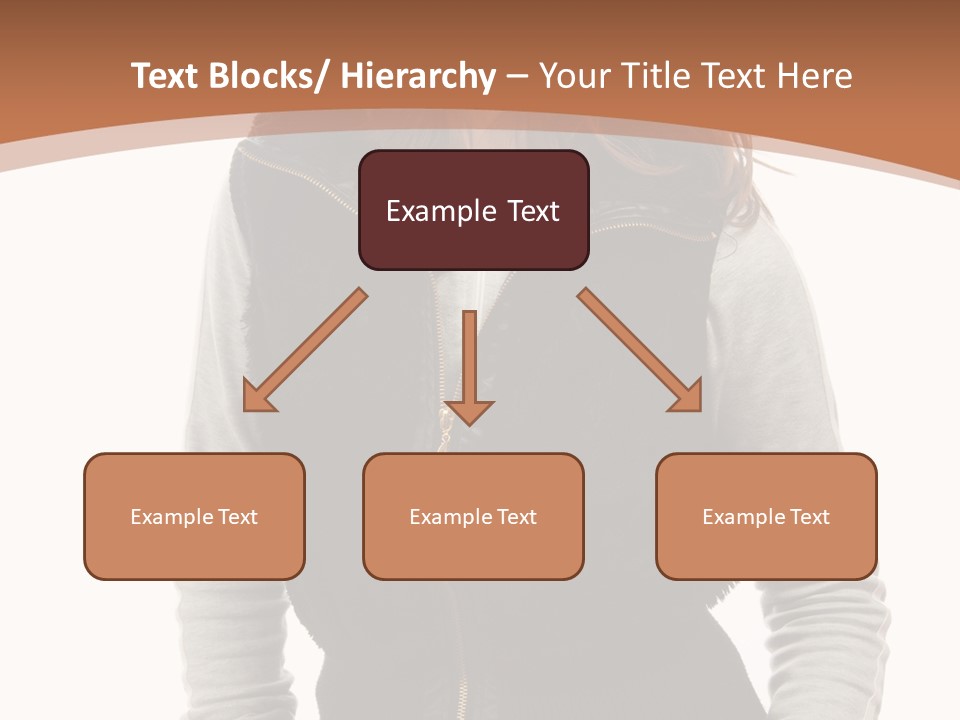 Skin Female Sleeves PowerPoint Template