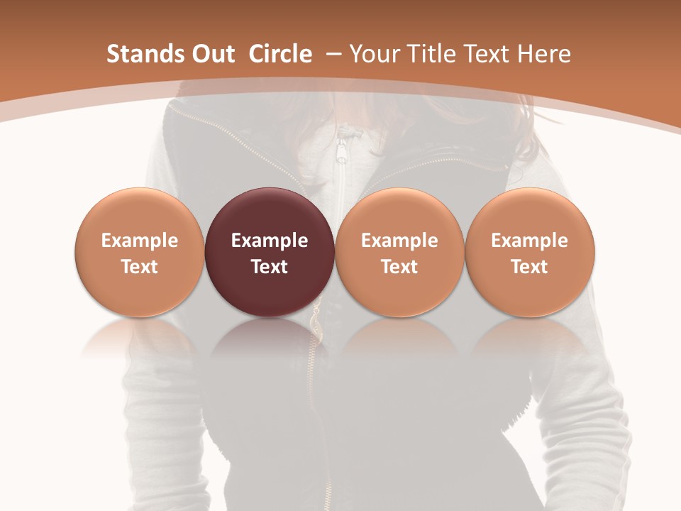 Skin Female Sleeves PowerPoint Template