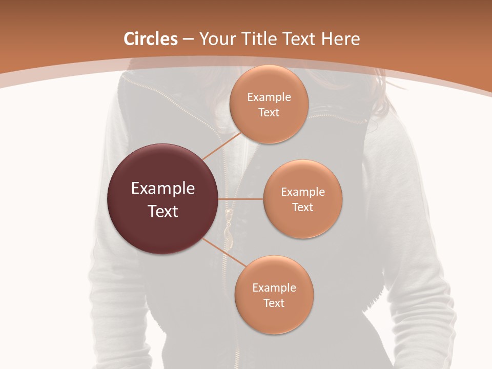 Skin Female Sleeves PowerPoint Template