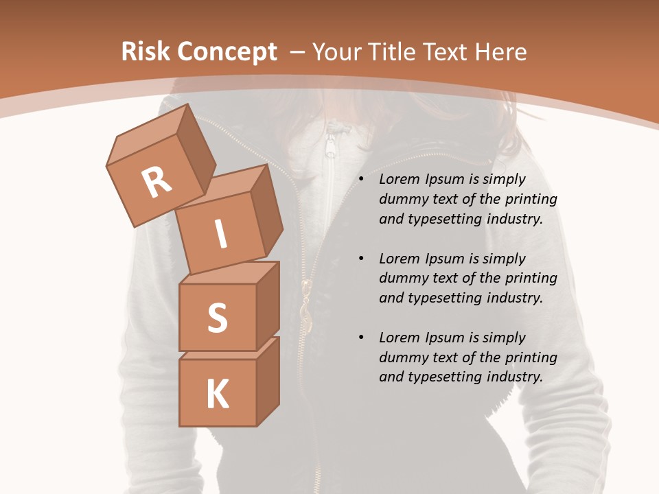 Skin Female Sleeves PowerPoint Template