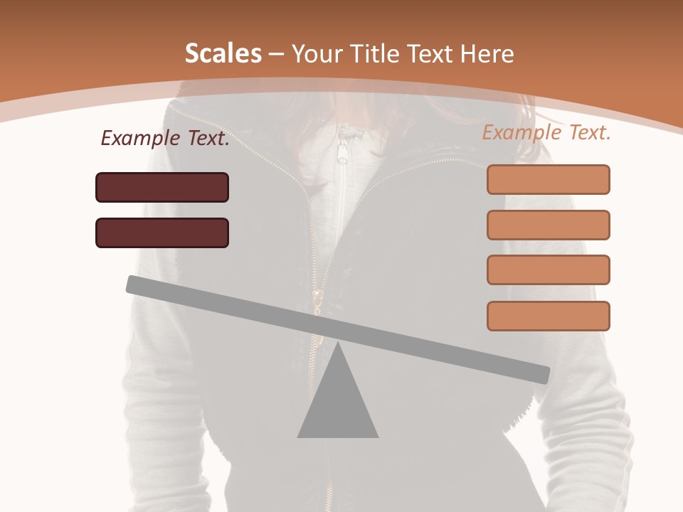 Skin Female Sleeves PowerPoint Template