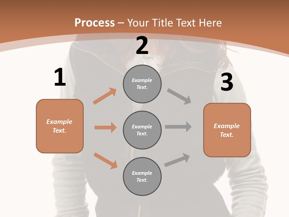 Skin Female Sleeves PowerPoint Template