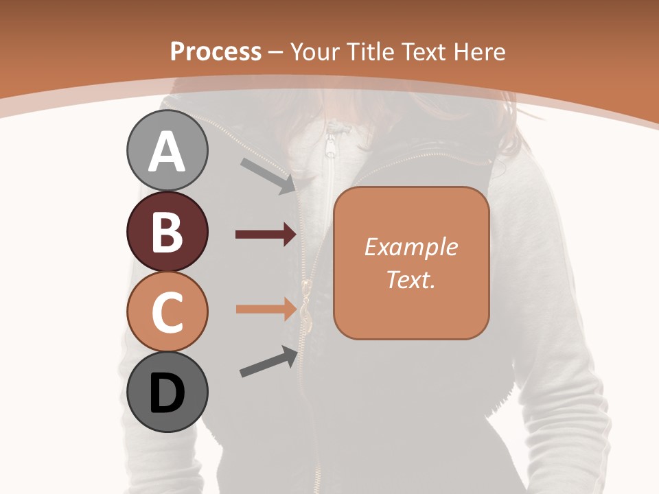 Skin Female Sleeves PowerPoint Template