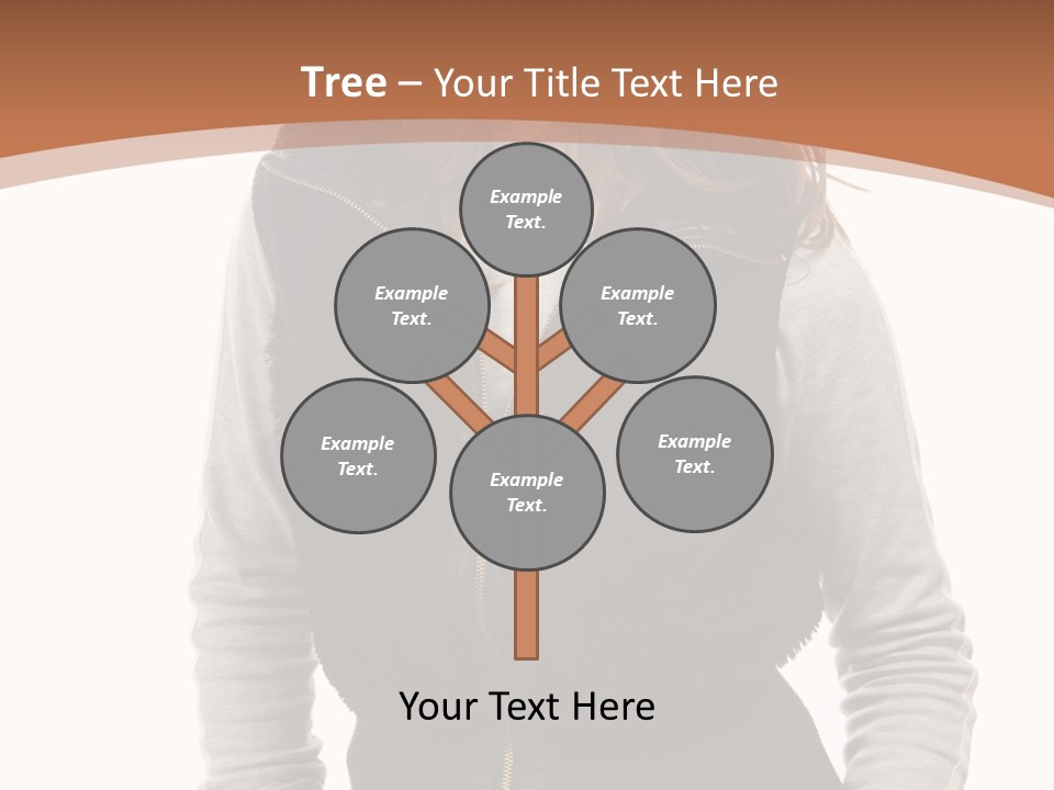 Skin Female Sleeves PowerPoint Template