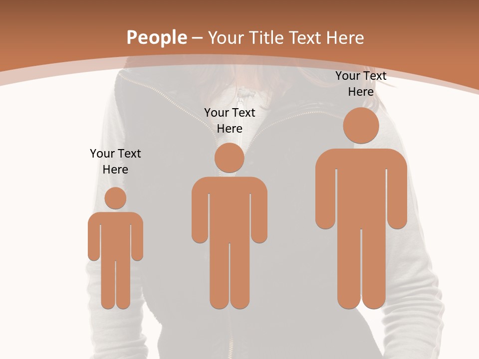 Skin Female Sleeves PowerPoint Template