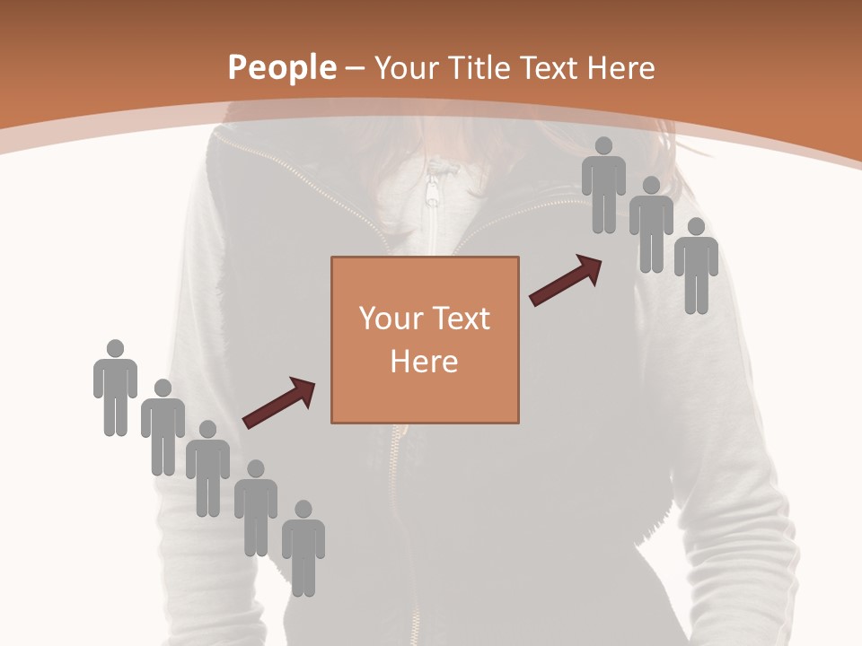 Skin Female Sleeves PowerPoint Template