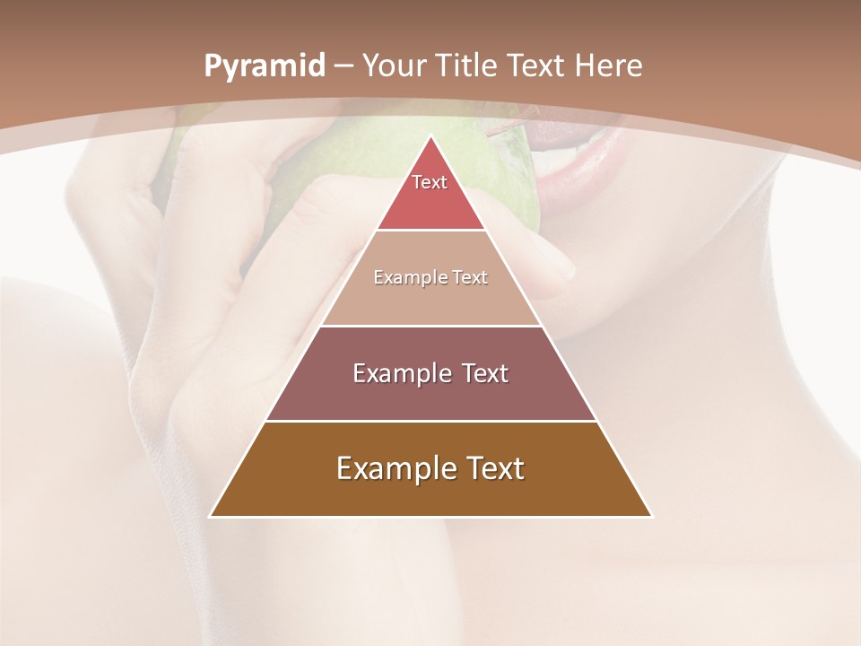 Calories Face Vitamin PowerPoint Template