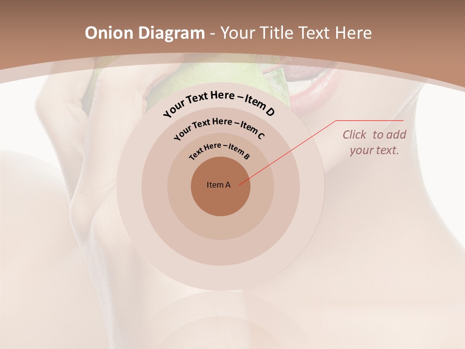 Calories Face Vitamin PowerPoint Template
