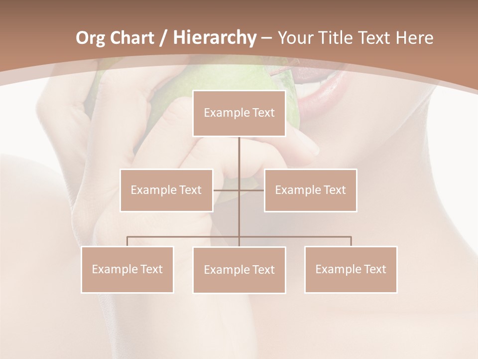 Calories Face Vitamin PowerPoint Template