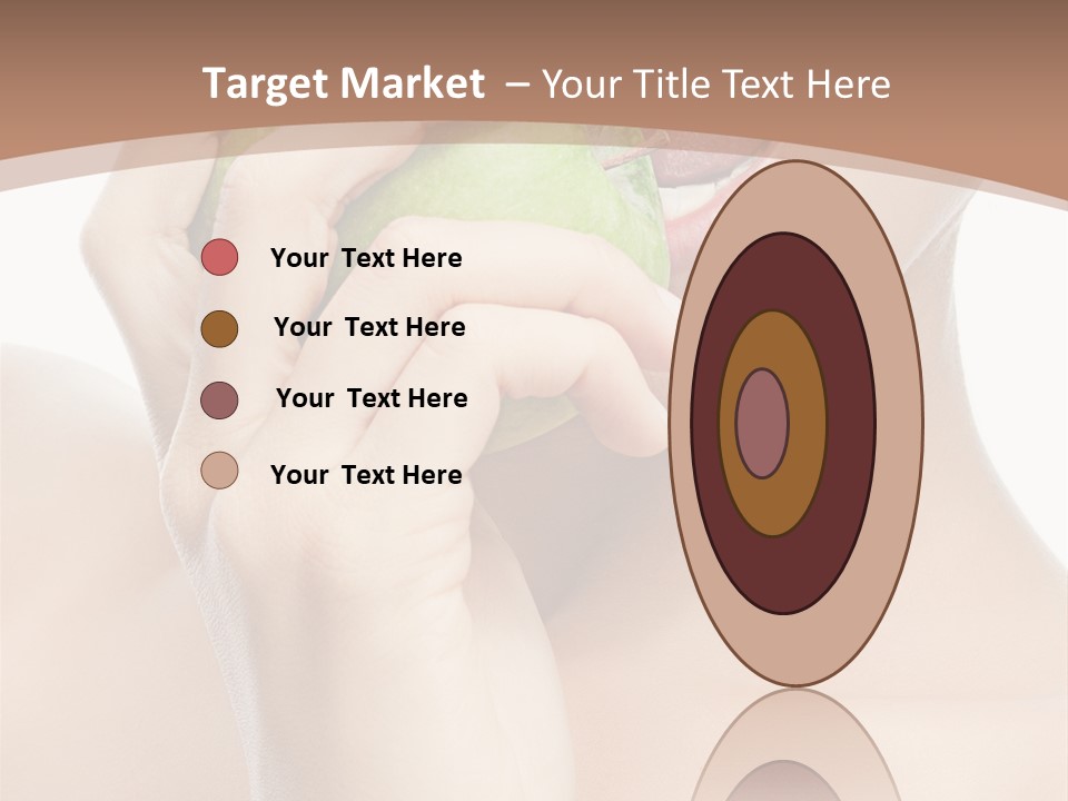 Calories Face Vitamin PowerPoint Template