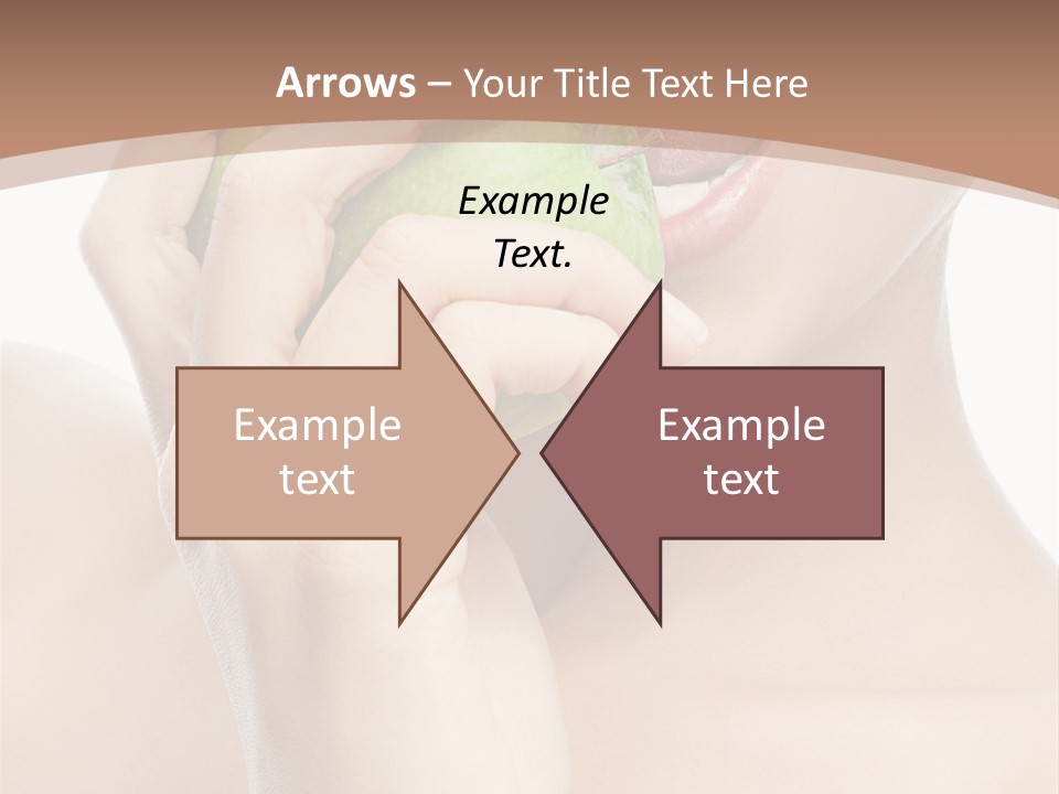 Calories Face Vitamin PowerPoint Template
