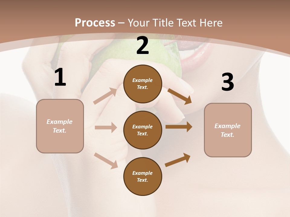 Calories Face Vitamin PowerPoint Template