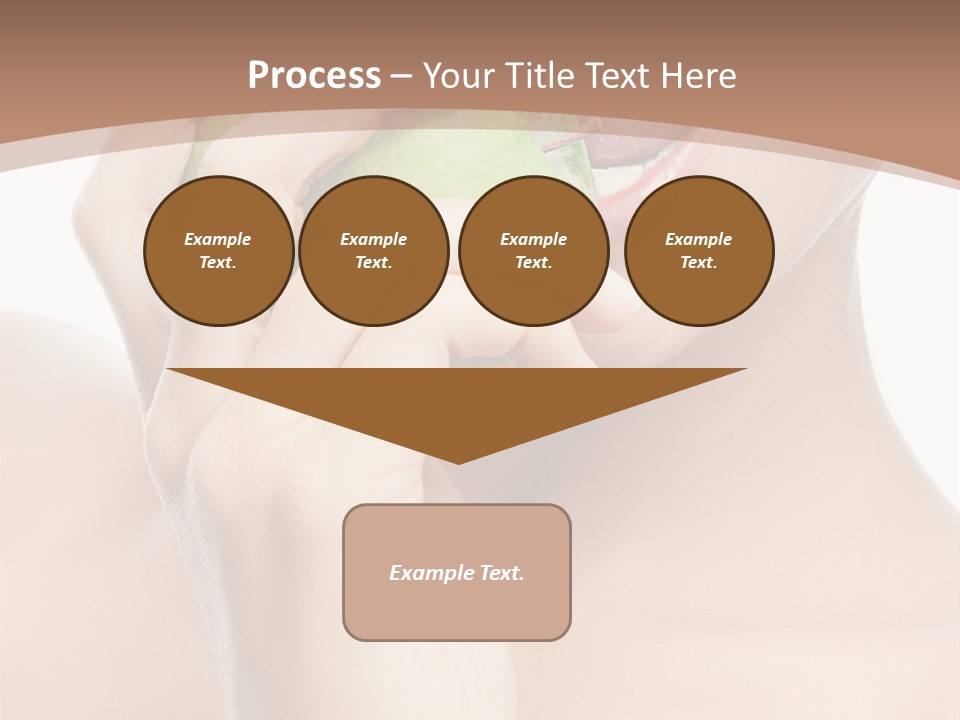 Calories Face Vitamin PowerPoint Template