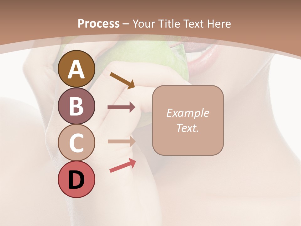 Calories Face Vitamin PowerPoint Template