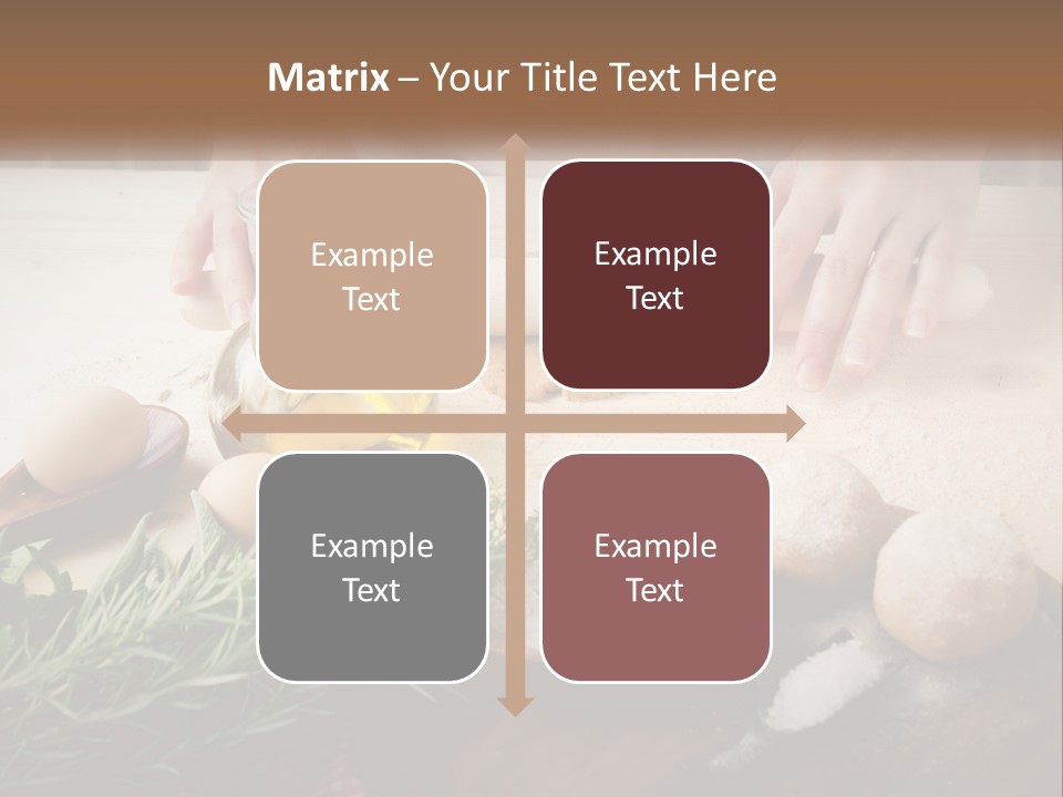 Olive Table Cuisine PowerPoint Template