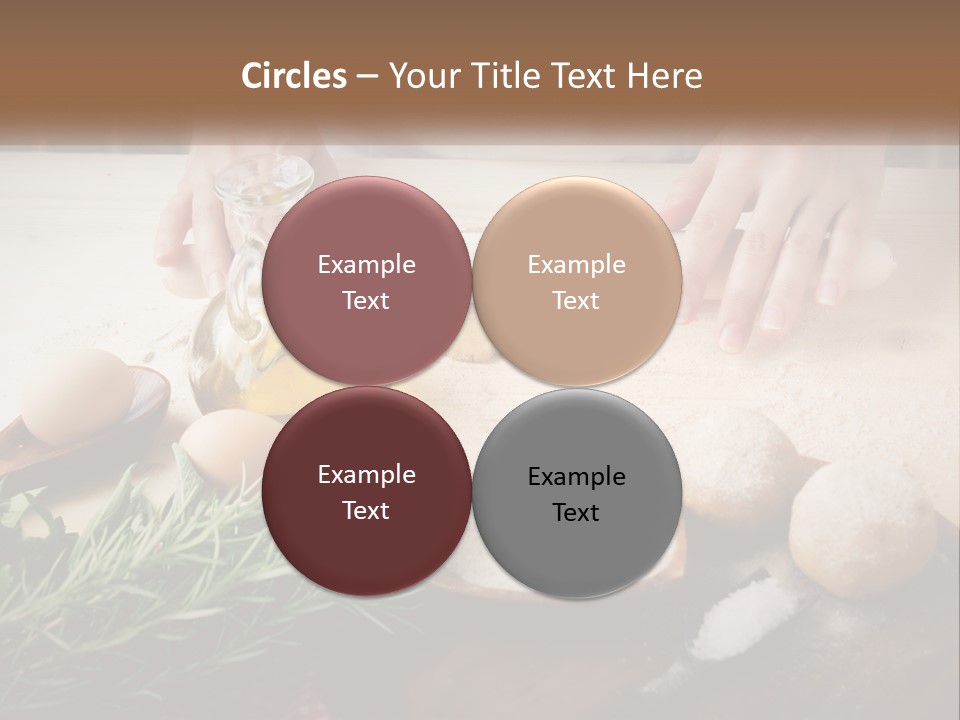 Olive Table Cuisine PowerPoint Template