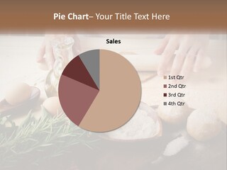 Olive Table Cuisine PowerPoint Template