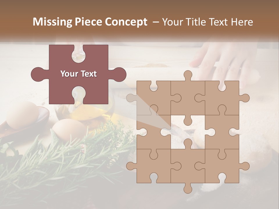 Olive Table Cuisine PowerPoint Template