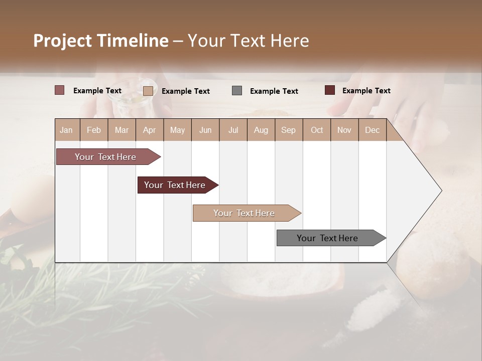 Olive Table Cuisine PowerPoint Template