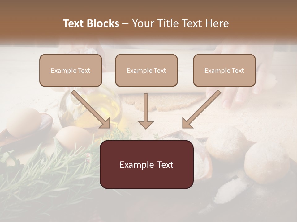 Olive Table Cuisine PowerPoint Template