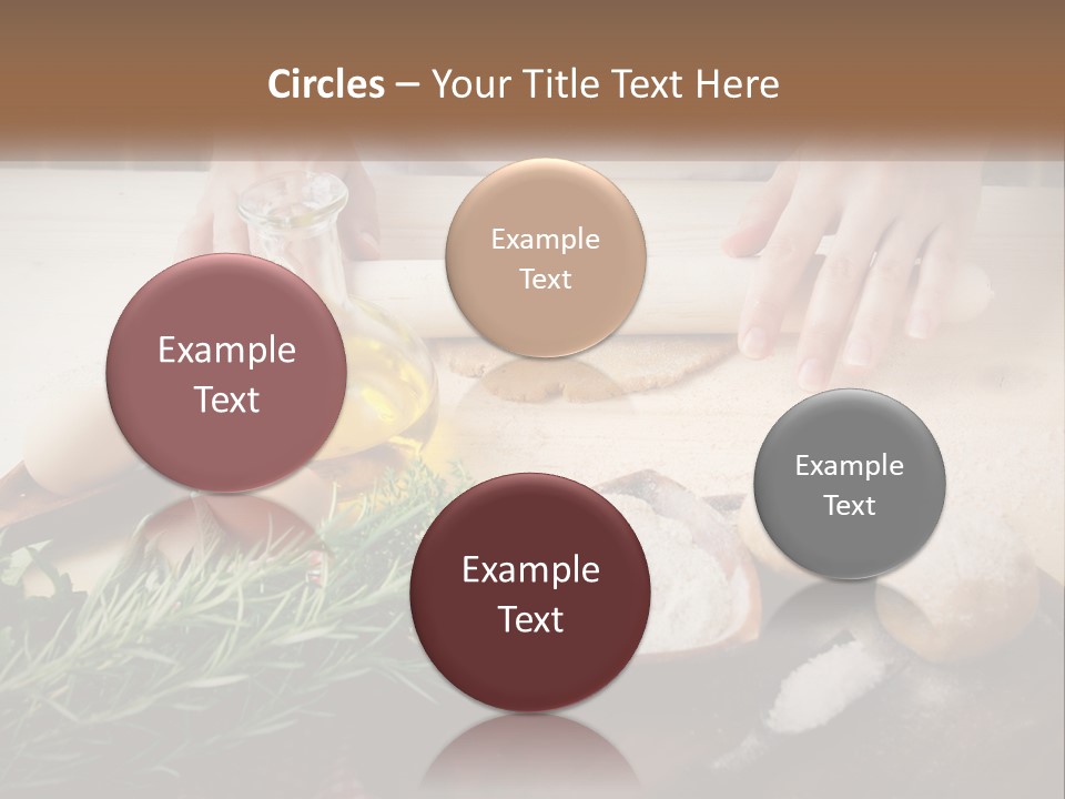 Olive Table Cuisine PowerPoint Template