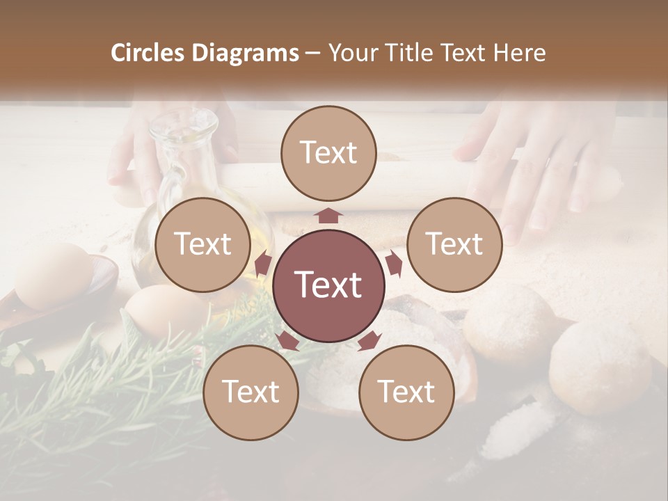 Olive Table Cuisine PowerPoint Template