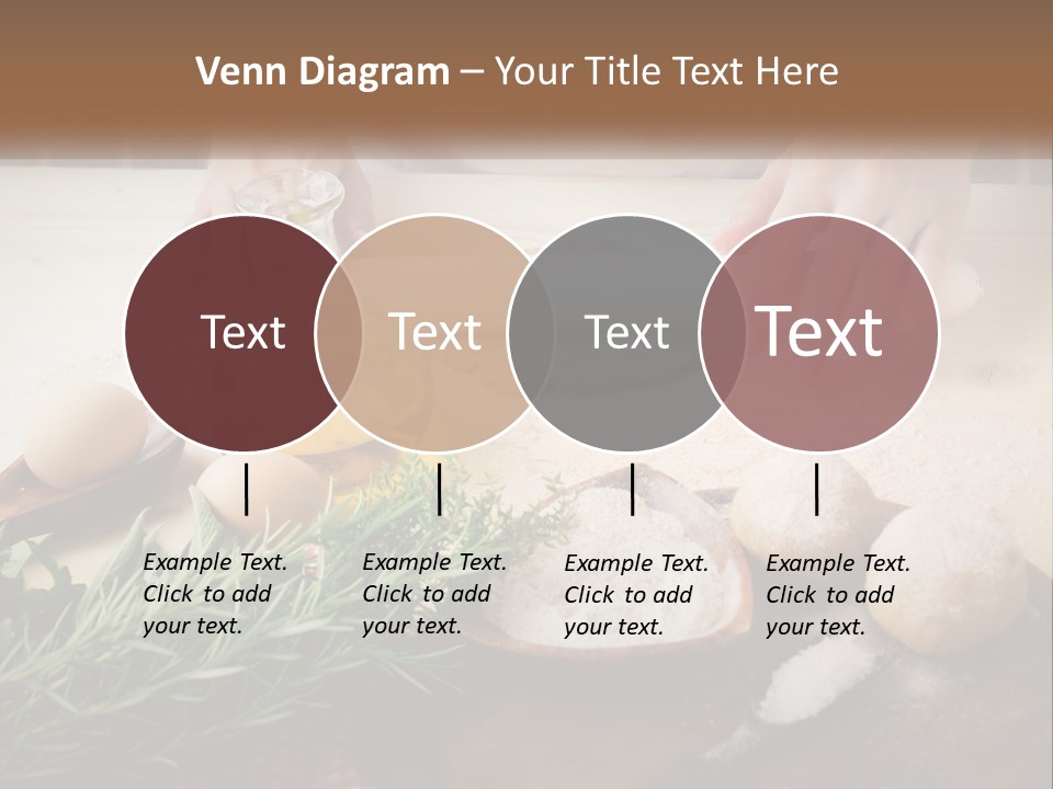 Olive Table Cuisine PowerPoint Template