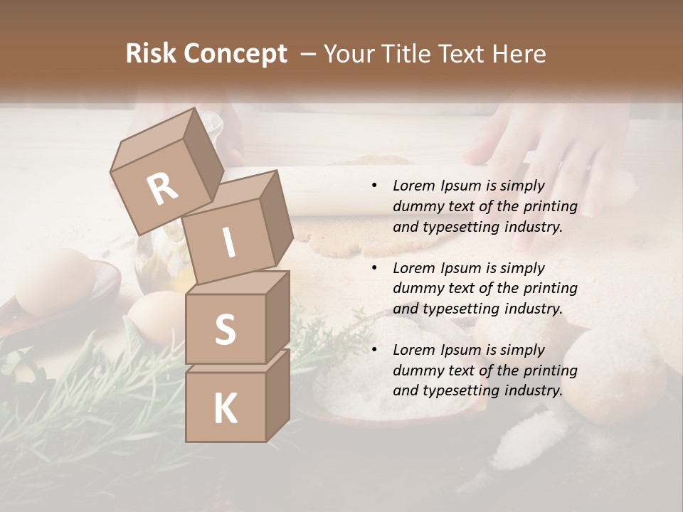 Olive Table Cuisine PowerPoint Template