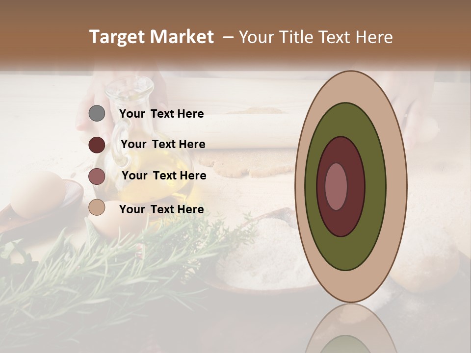 Olive Table Cuisine PowerPoint Template