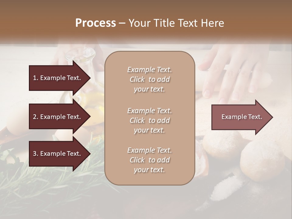 Olive Table Cuisine PowerPoint Template