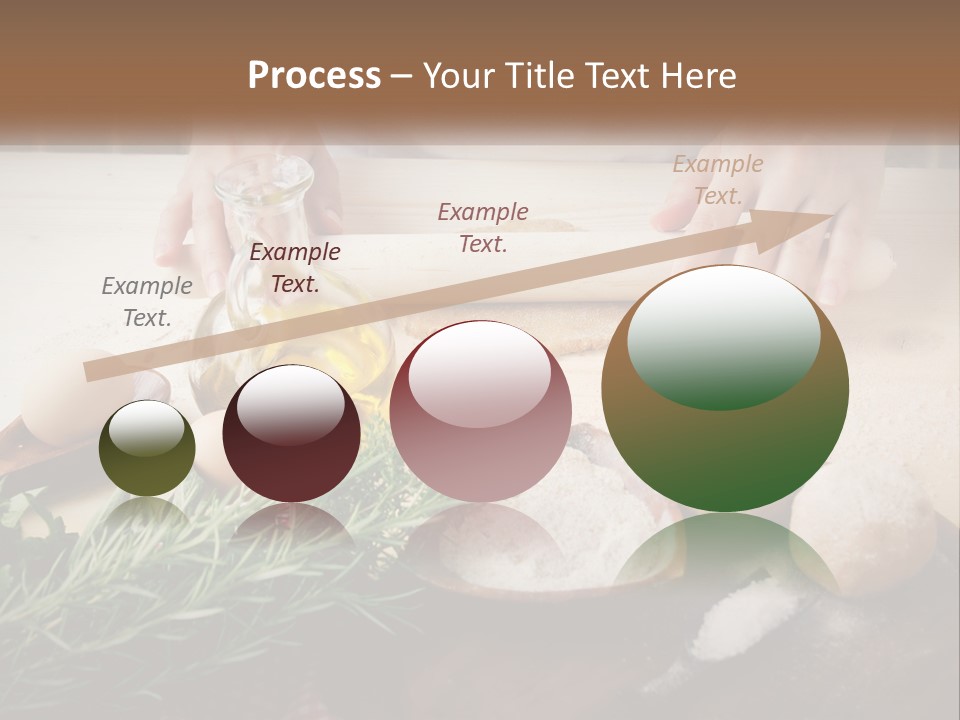 Olive Table Cuisine PowerPoint Template