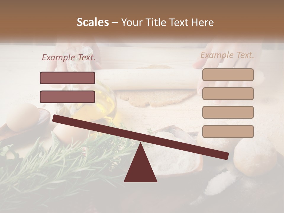 Olive Table Cuisine PowerPoint Template