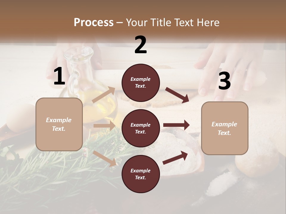 Olive Table Cuisine PowerPoint Template