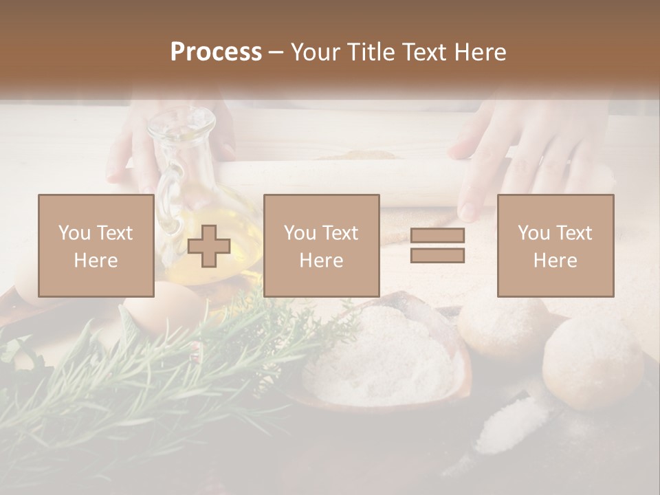 Olive Table Cuisine PowerPoint Template