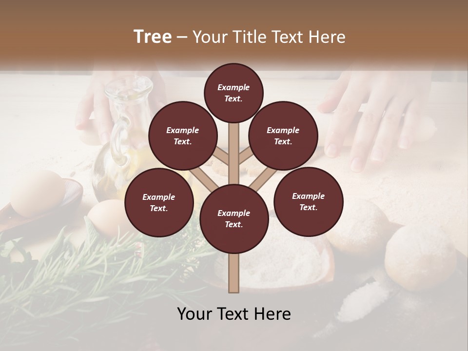 Olive Table Cuisine PowerPoint Template