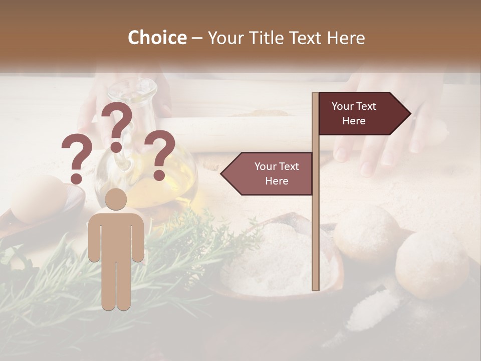 Olive Table Cuisine PowerPoint Template