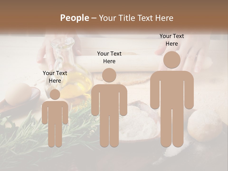 Olive Table Cuisine PowerPoint Template