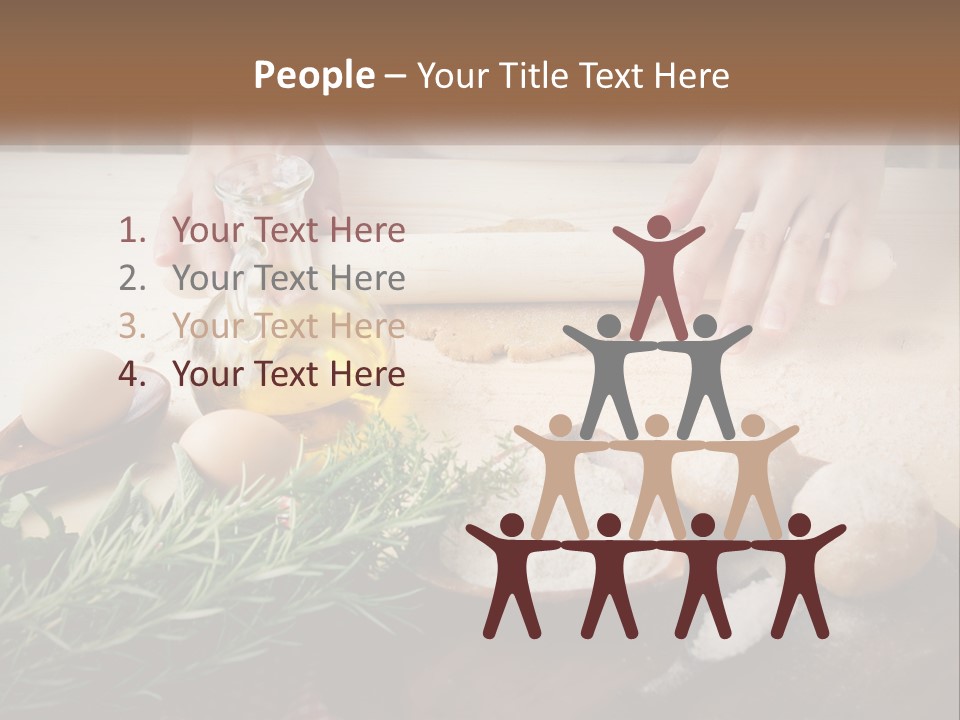 Olive Table Cuisine PowerPoint Template