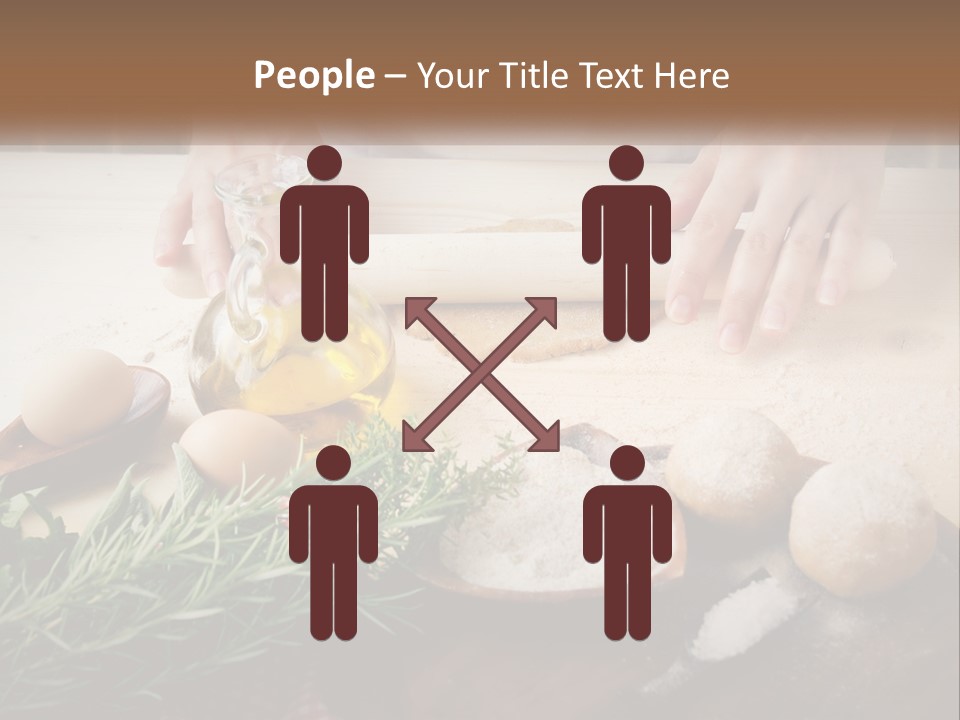 Olive Table Cuisine PowerPoint Template