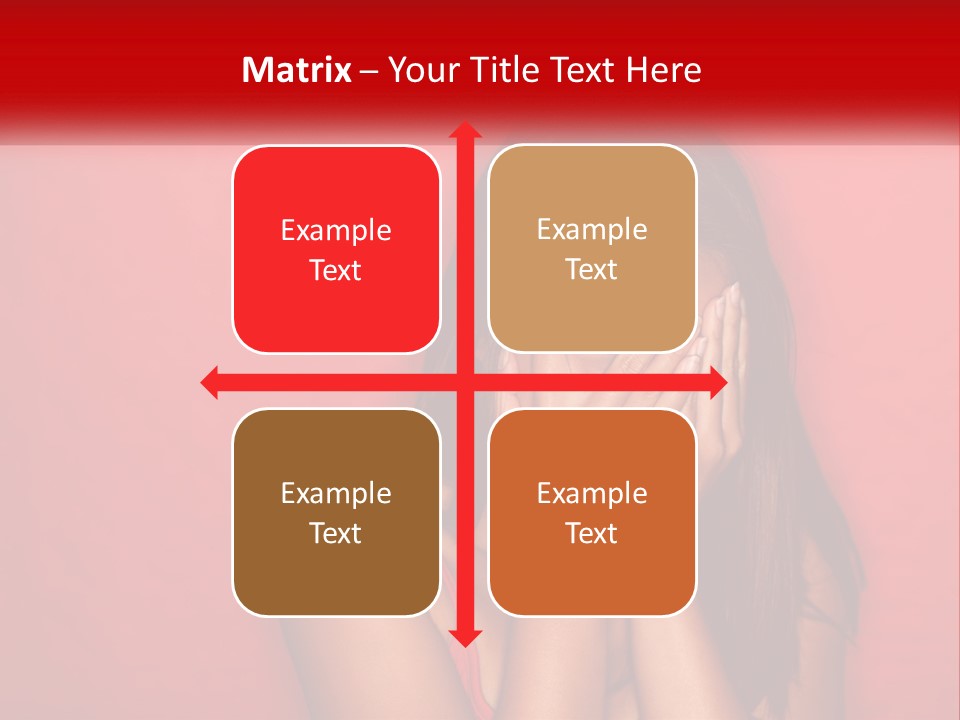 Young Facial Timid PowerPoint Template
