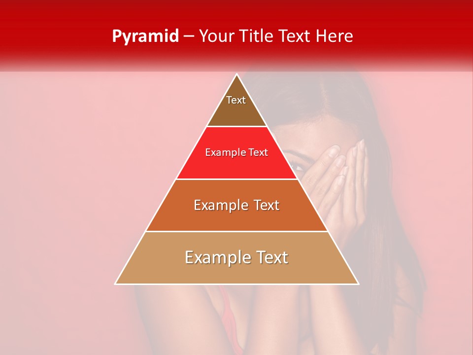 Young Facial Timid PowerPoint Template