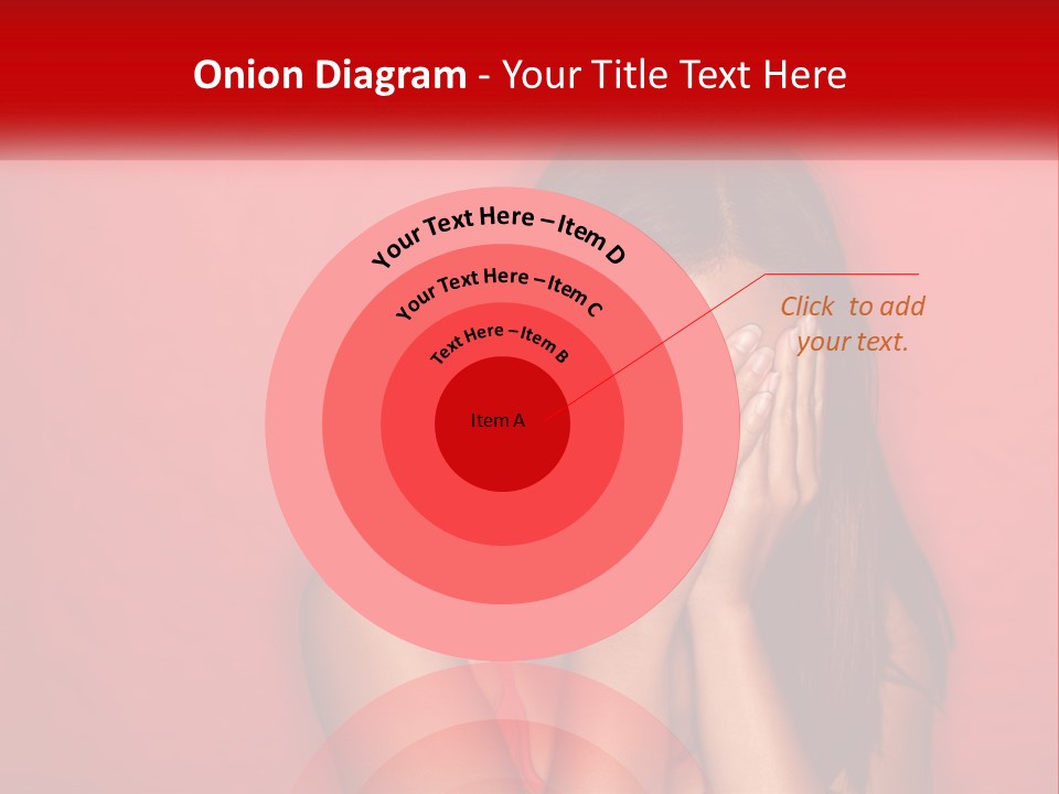 Young Facial Timid PowerPoint Template