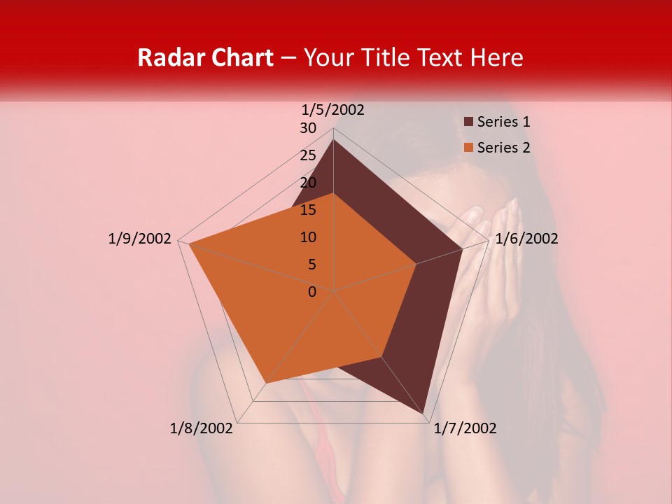 Young Facial Timid PowerPoint Template