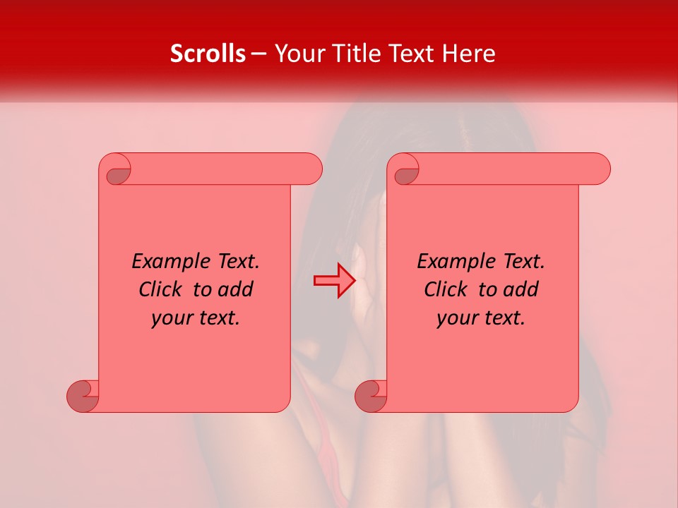 Young Facial Timid PowerPoint Template