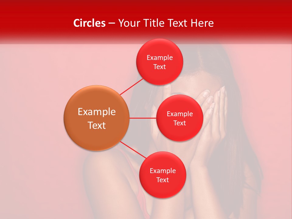 Young Facial Timid PowerPoint Template