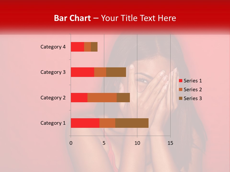 Young Facial Timid PowerPoint Template